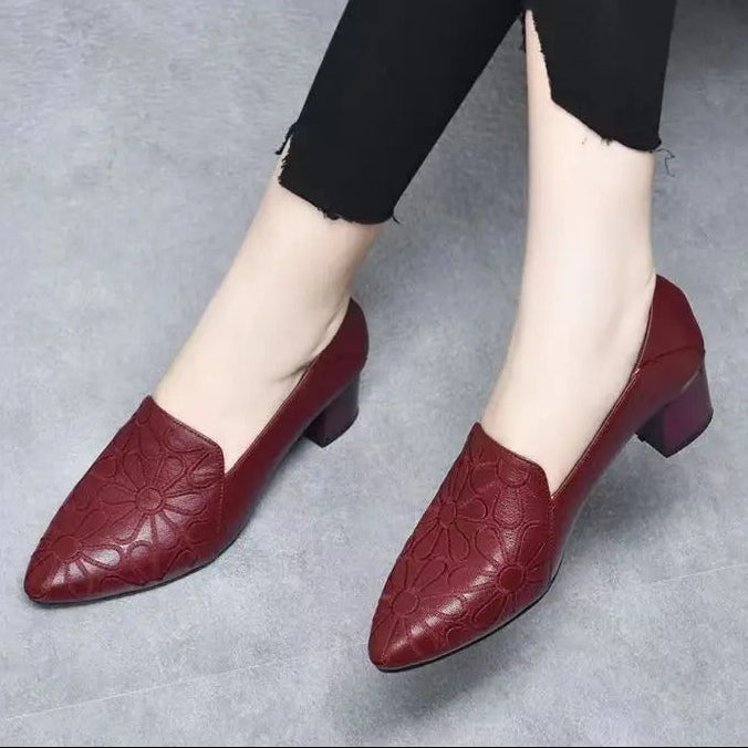 Zapatos de tacón Cuero