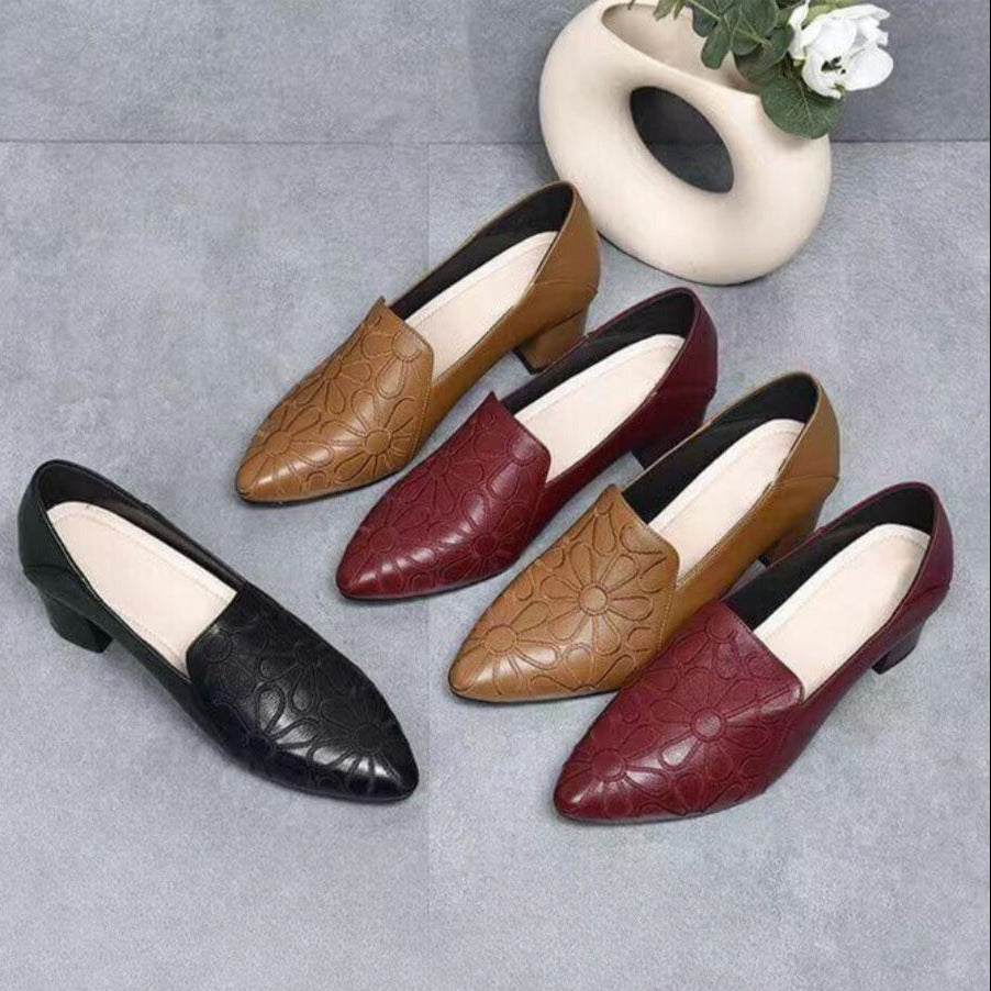 Zapatos de tacón Cuero