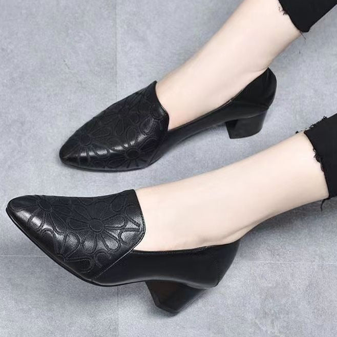 Zapatos de tacón Cuero